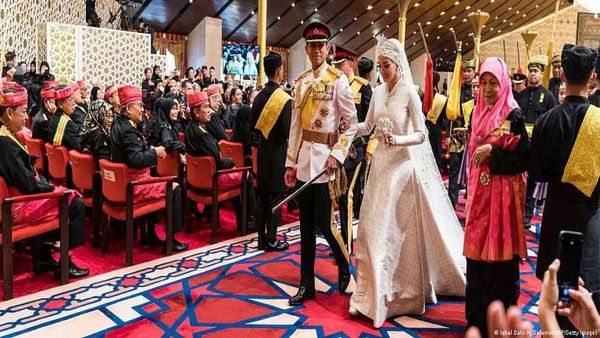 حفل زفاف أسطوري لـ أمير بروناي