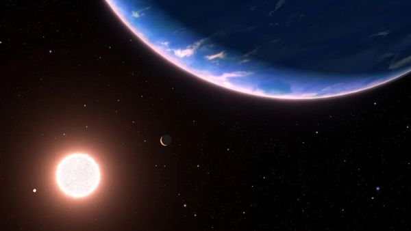 رصد بخار ماء على كوكب صغير خارج المجموعة الشمسية