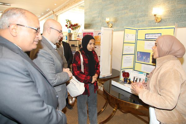 محافظ بنى سويف يفتتح المعرض السنوى للمسابقة العالمية للعلوم والهندسة 