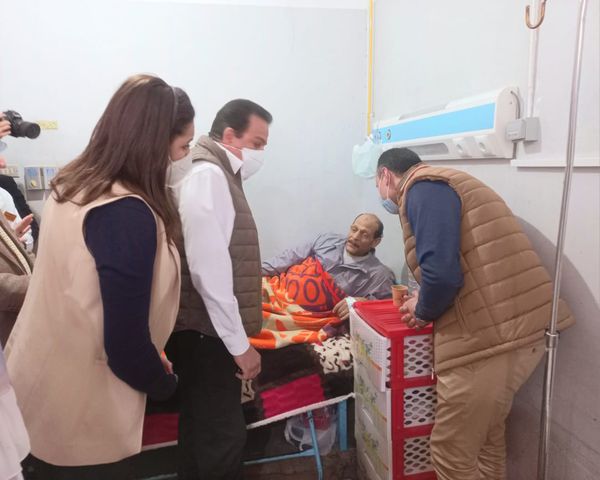 وزير الصحة يتفقد مستشفى إيتاى البارود العام 