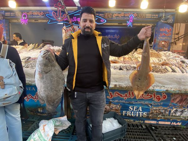سوق الاسماك ببورسعيد 