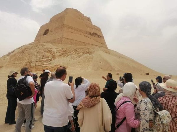 بنى سويف تستقبل 53 سائح لزيارة المعالم الأثرية والتاريخية و السياحية