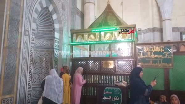 إقبال على زيارة مقام العارف بالله إبراهيم الدسوقي ثالث أيام العيد 