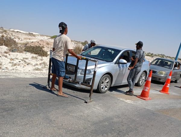 منع المصطافين بمطروح 