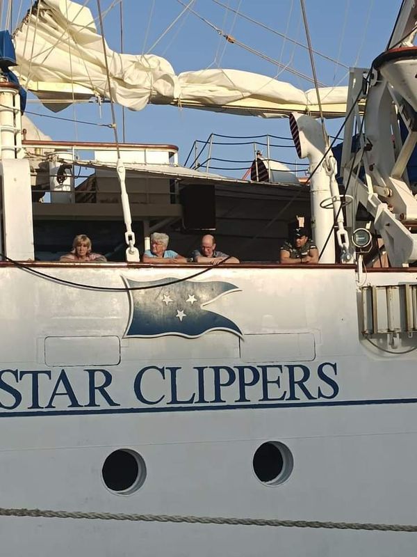 ميناء بورسعيد يستقبل السفينة الشراعية STAR CLIPPER