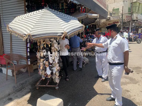 نقل البائعة الجائلين لأسواق مخصصة بالفيوم 