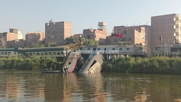 حادث قطار المنيا