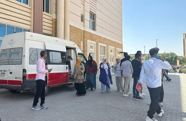 حملة التبرع بالدم في جامعة بنى سويف الأهلية 