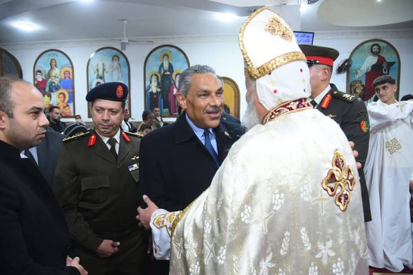 قداس عيد الميلاد بمطروح 