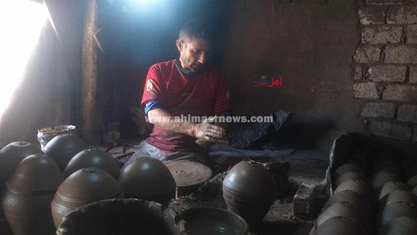 حموده الفخراني، صانع أواني فخار