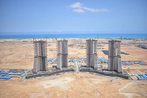أبراج الداون تاون بالعلمين الجديدة 
