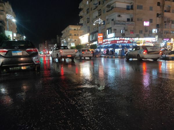 أمطار رعدية على مطروح 