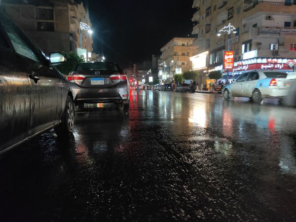 أمطار رعدية على مطروح 