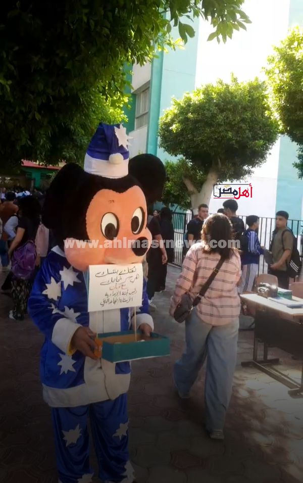 استقبال طلاب الشهادة الإعدادية بالمنوفية 