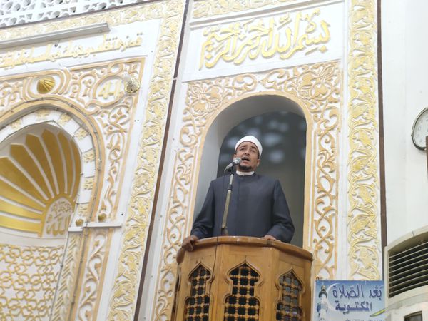 الشيخ محمد دويك إمام وخطيب مسجد النور حمادة 