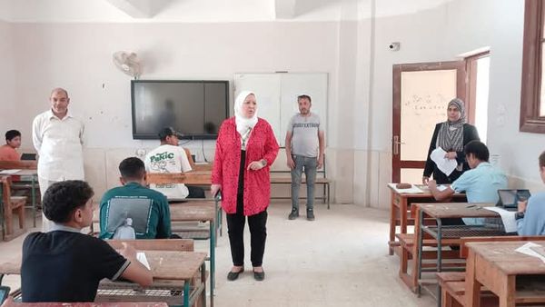 امتحانات الفصل الدراسي الثاني ببنى سويف 