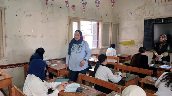 امتحانات الفصل الدراسي الثاني ببنى سويف 