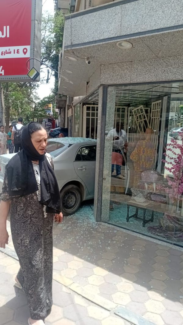 جانب من الحادث 
