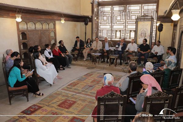 جانب من المؤتمر الصحفي