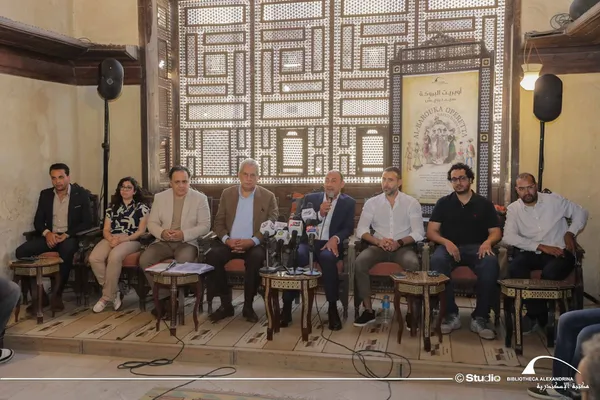 جانب من المؤتمر الصحفي