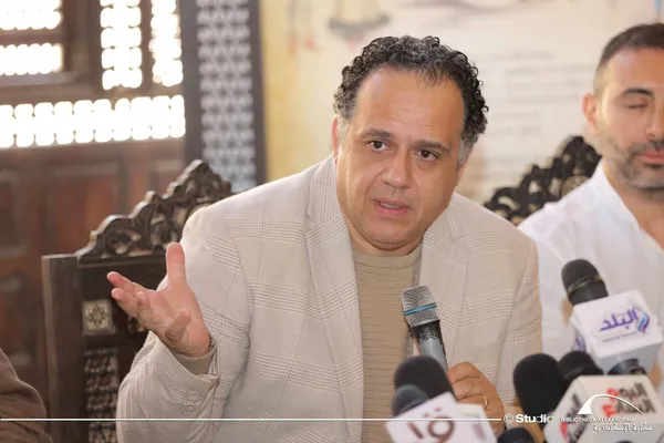جانب من المؤتمر الصحفي