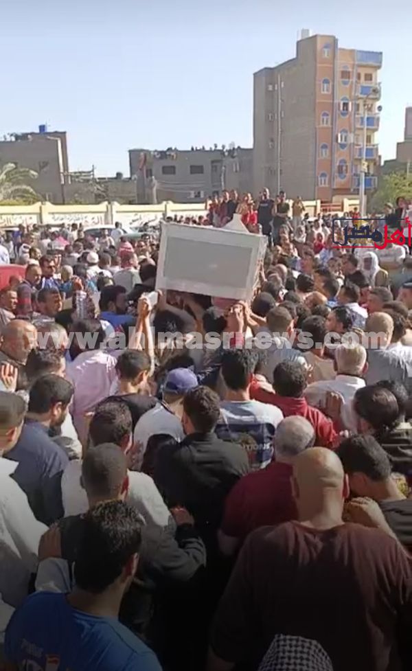 جنازة أدهم طالب كفر الشيخ 