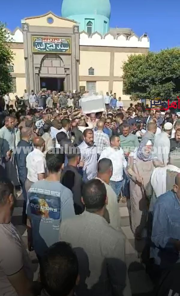 جنازة أدهم طالب كفر الشيخ 