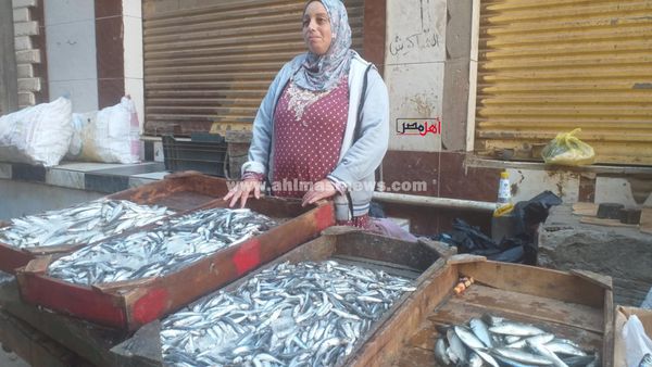 رجب وزوجته، بائعان أسماك 