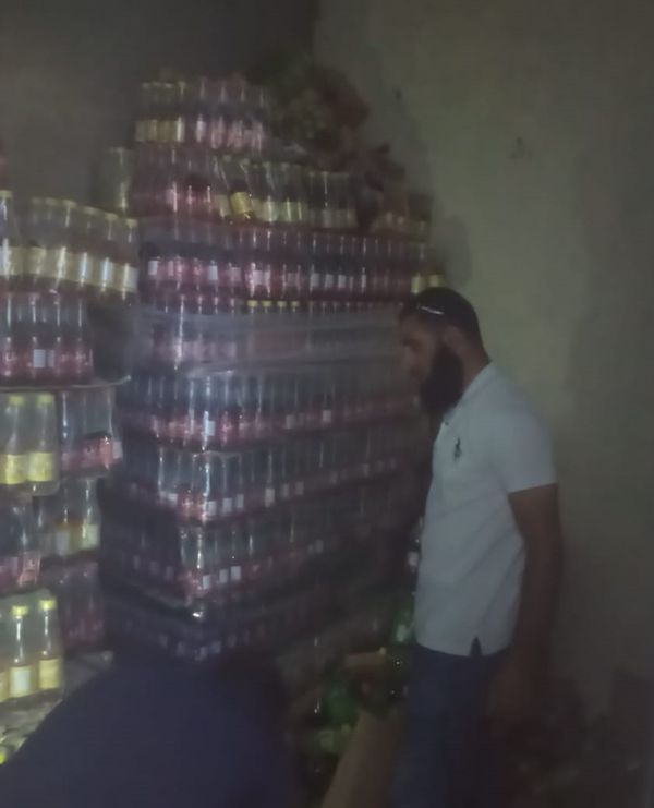 ضبط مياه غازية منتهية الصلاحية ببنى سويف 