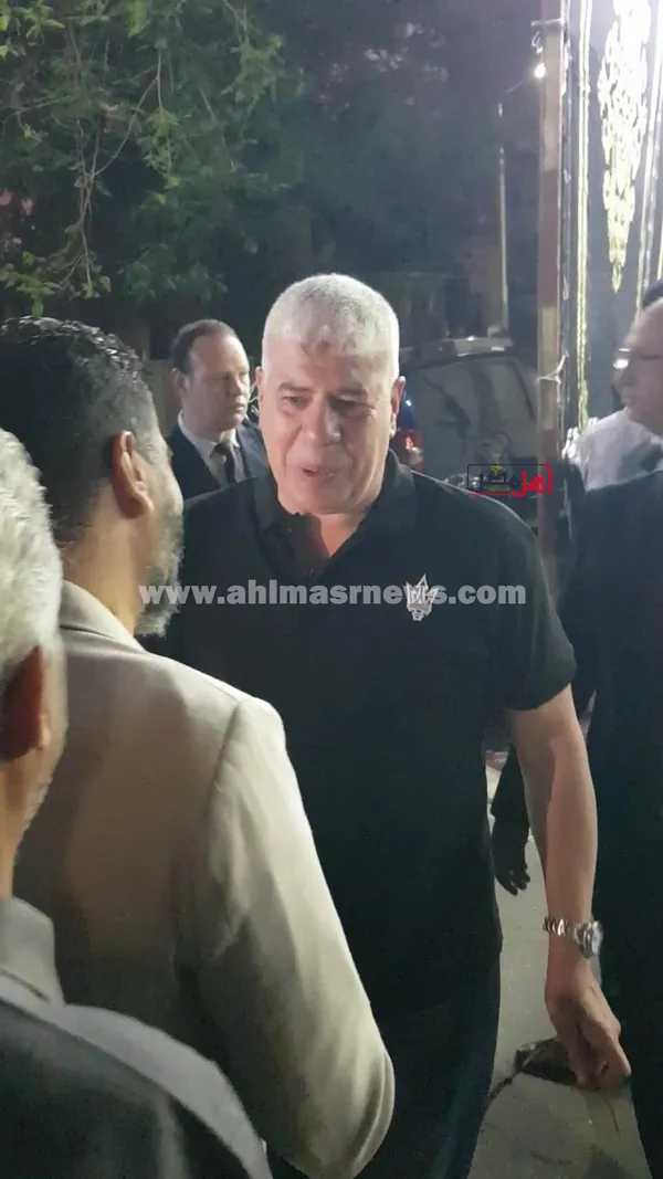 عزاء والدة أسامة وأمين عرابي
