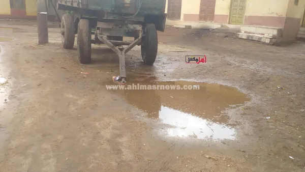 هطول أمطار غزيرة على كفر الشيخ 