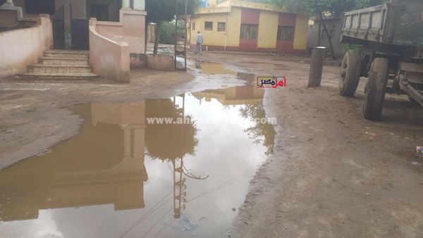 هطول أمطار غزيرة على كفر الشيخ 