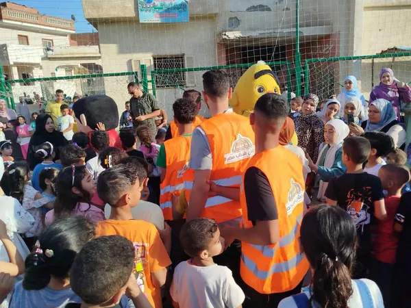 احتفالات عيد الأضحى بحدائق كفر الشيخ 