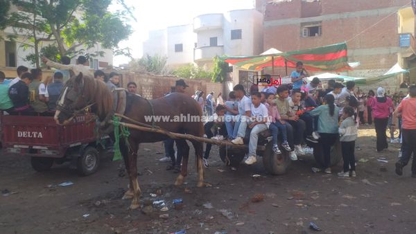 احتفالات عيد الأضحى بكفر الشيخ 