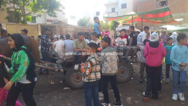 احتفالات عيد الأضحى بكفر الشيخ 
