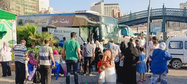 استقبال حجاج نقابة المهندسين بالإسكندرية