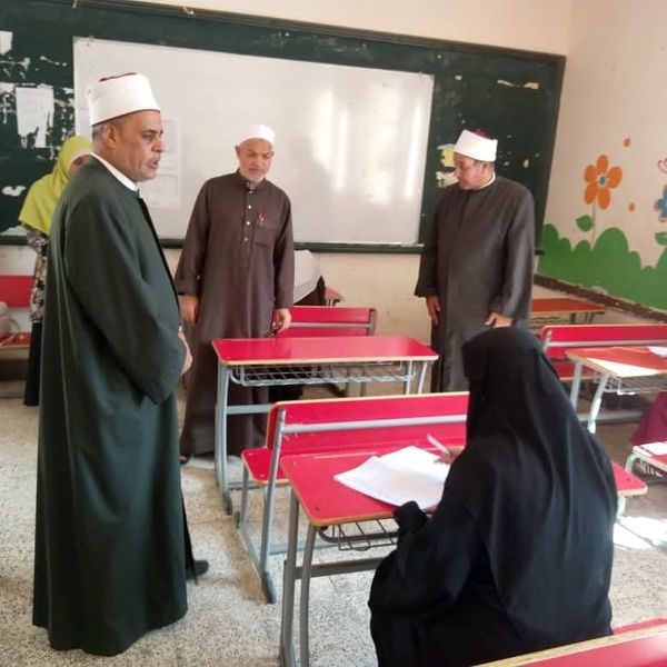 امتحانات الثانوية الأزهرية بمطروح 