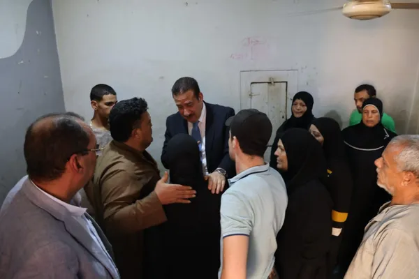 تعزيه والد سائق الميكروباص