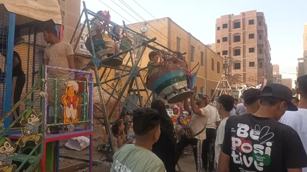 جانب من الاحتفالات 
