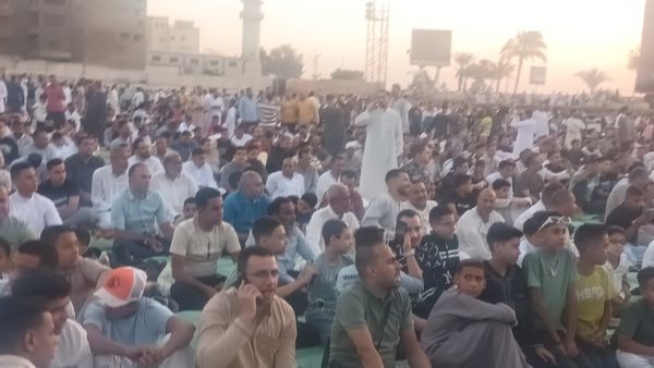 جانب من التوافد