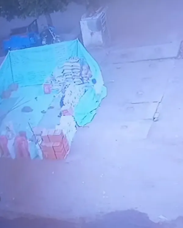 جانب من الحادث 