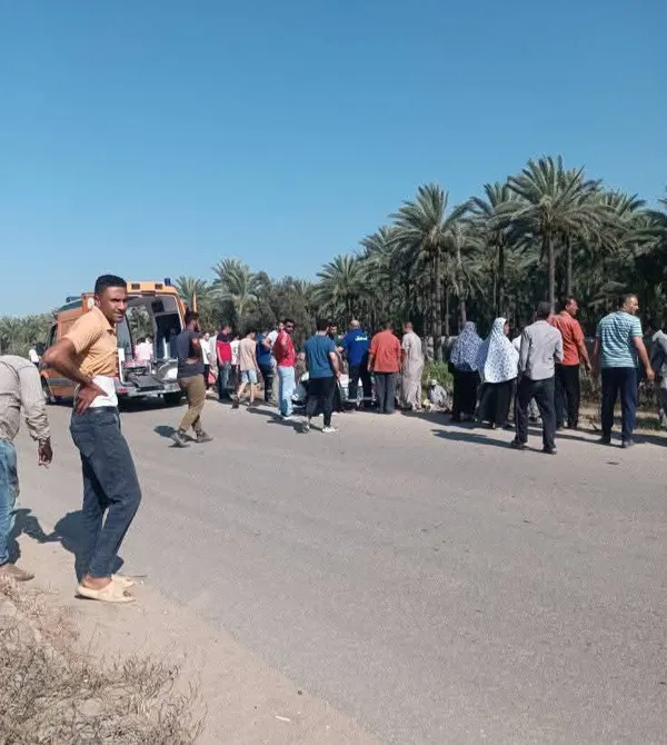 جانب من الحادث 