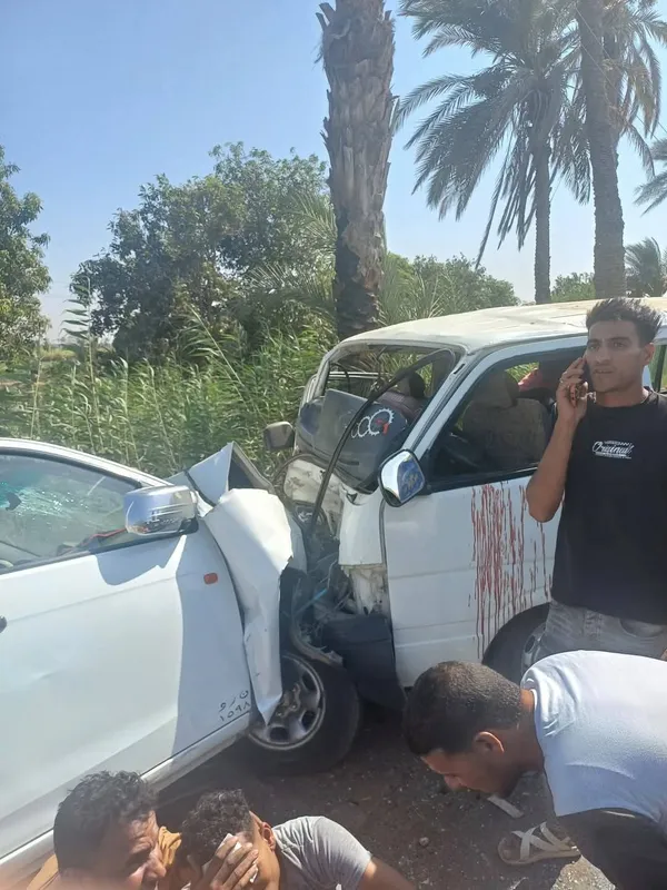 جانب من الحادث 