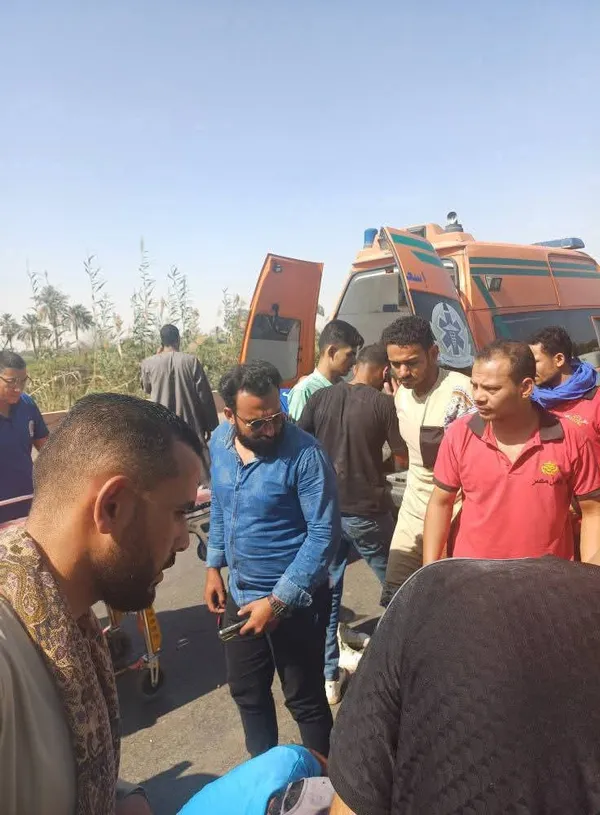 جانب من الحادث 