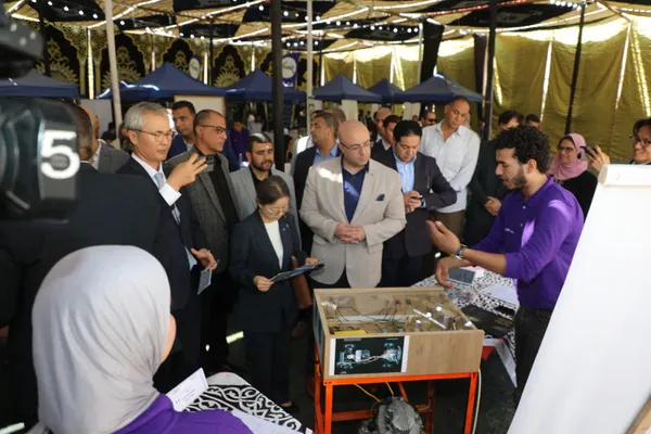 جانب من الملتقى التوظيفي 