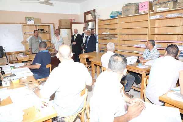 رصد درجات الشهادة الإعدادية ببنى سويف 