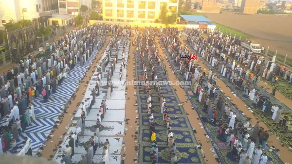 صلاة عيد الأضحى بساحات كفر الشيخ 