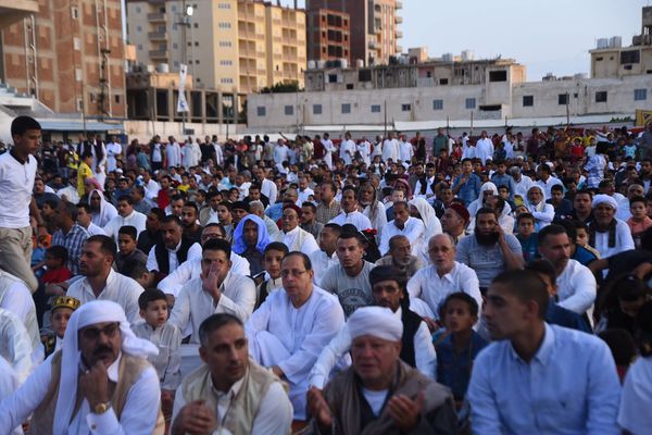 صلاة عيد الأضحى بمطروح 