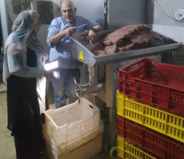 ضبط لحوم فاسدة