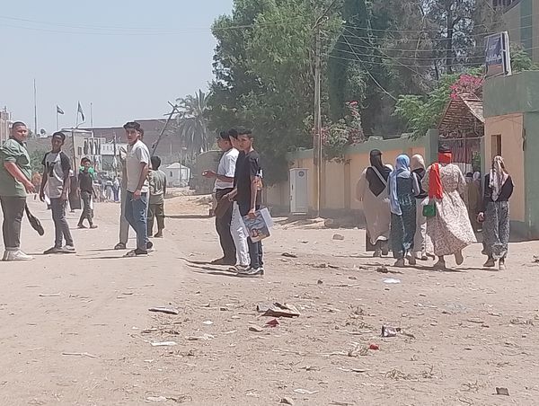 طلاب الشهادة الإعدادية ببنى سويف 